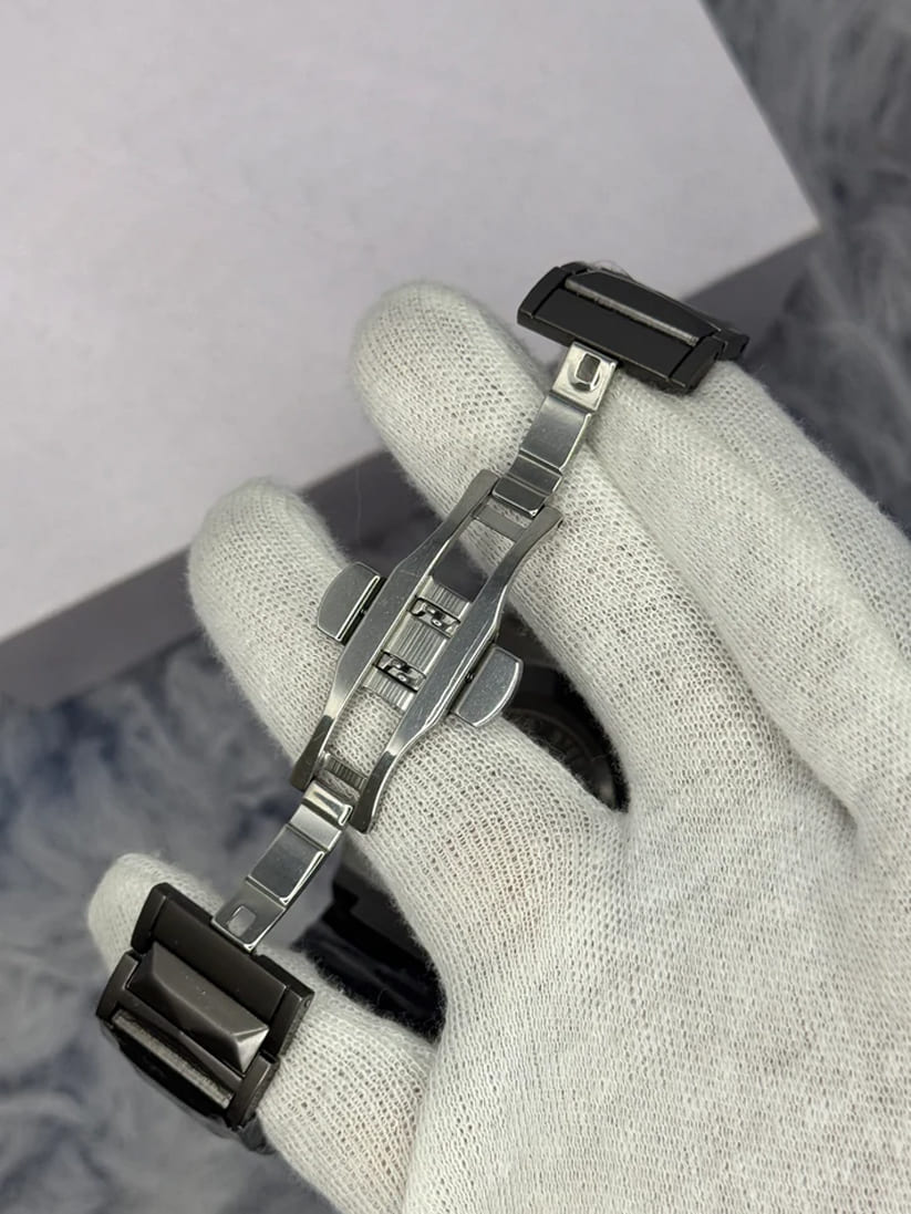 Hublot Diamond Cut Skeleton Grey