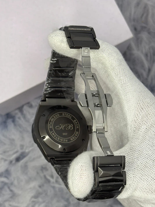 Hublot Diamond Cut Skeleton Grey