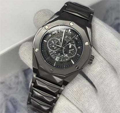Hublot  Diamond Cut Skeleton Grey