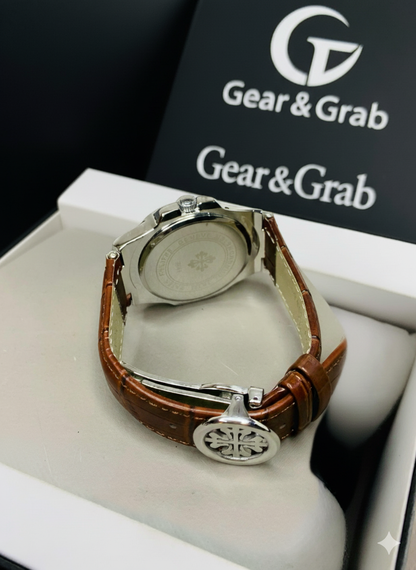 Patek Philippe Leather Strap Brown