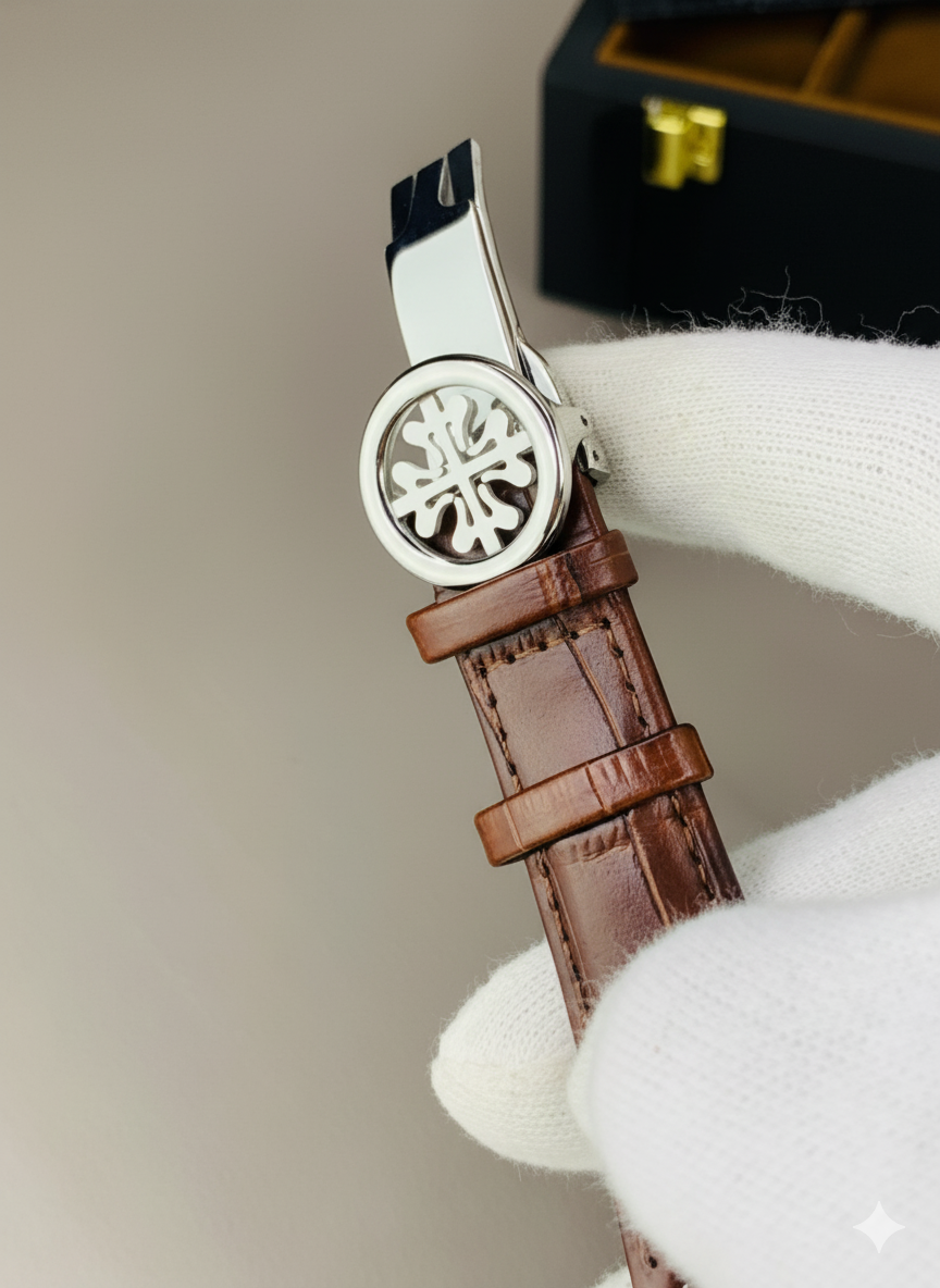 Patek Philippe Leather Strap Brown