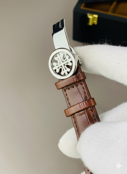 Patek Philippe Leather Strap Brown