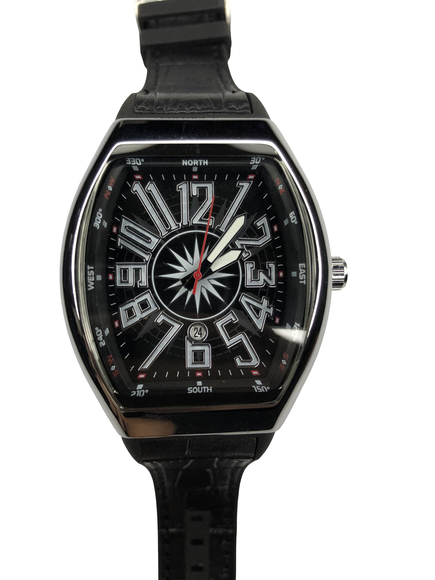 Franck Muller in Silver Black Dial