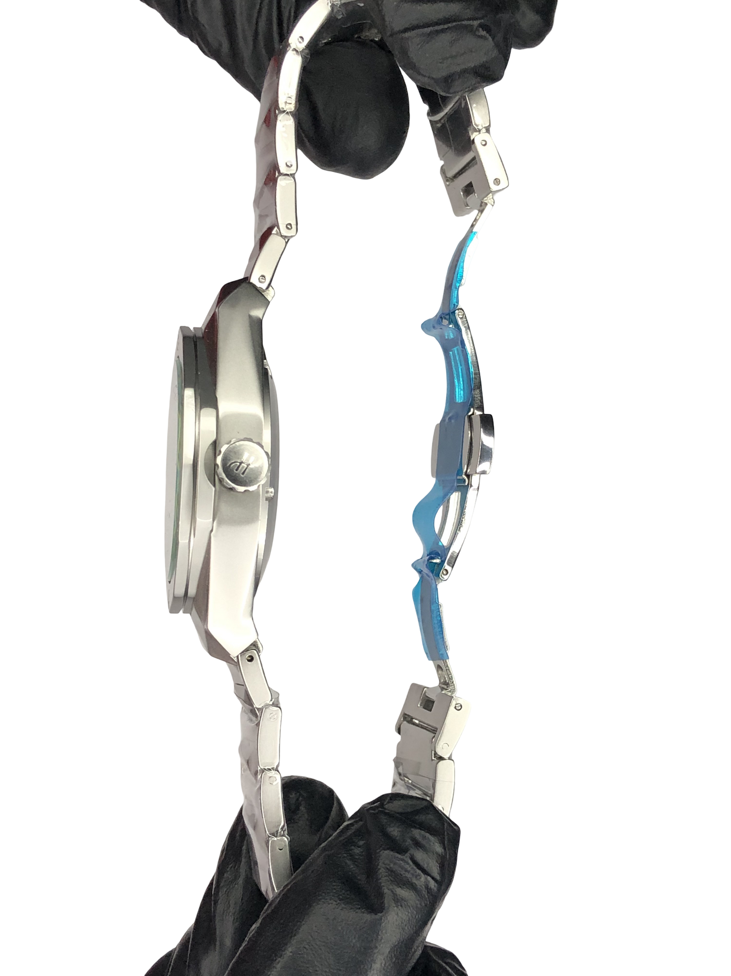 Hublot Diamond Cut Skeleton Silver