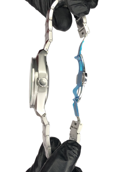 Hublot Diamond Cut Skeleton Silver