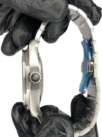 Hublot Diamond Cut Skeleton Silver