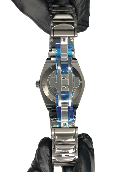 Hublot Diamond Cut Skeleton Dark Grey