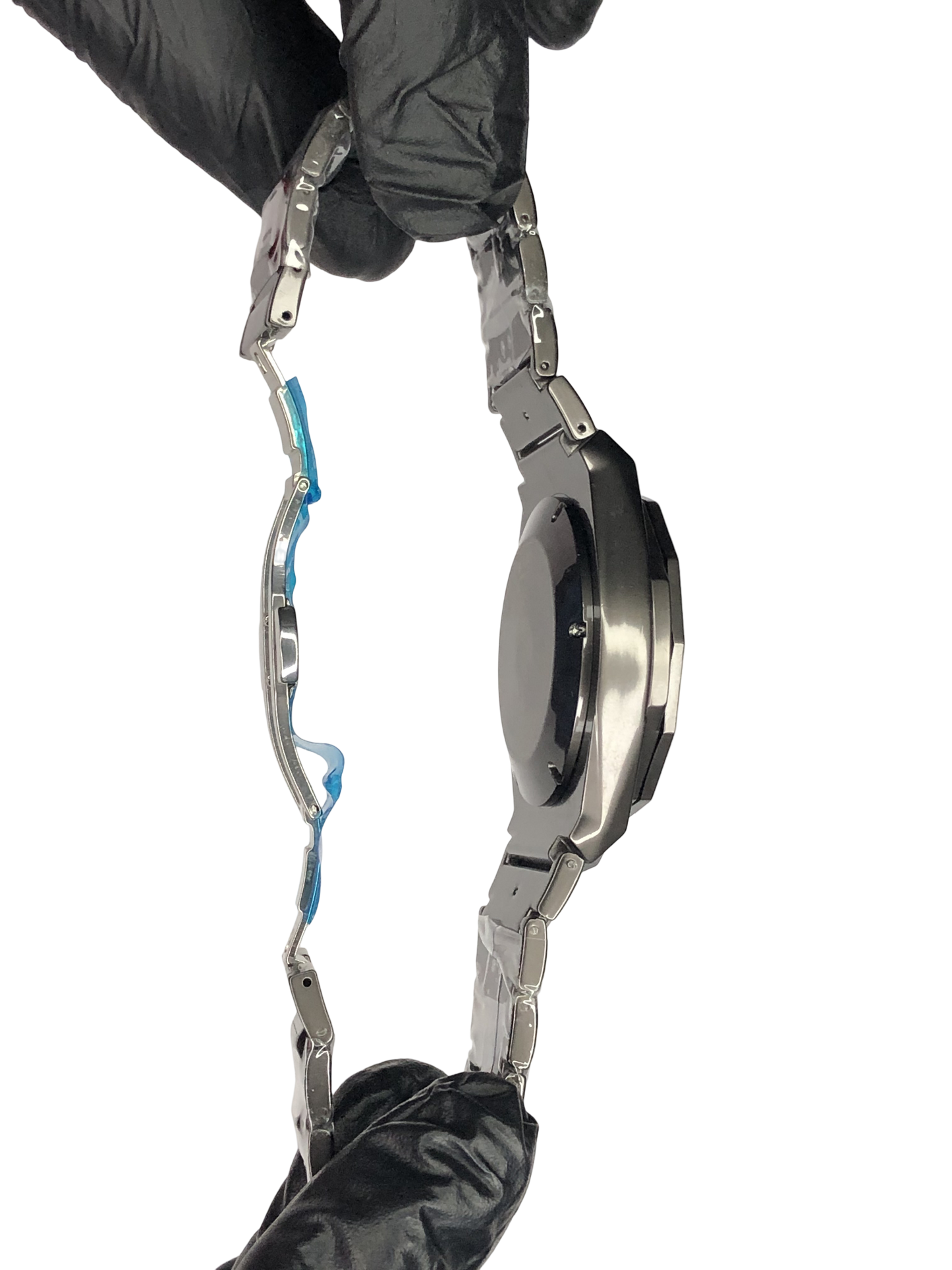 Hublot Diamond Cut Skeleton Dark Grey